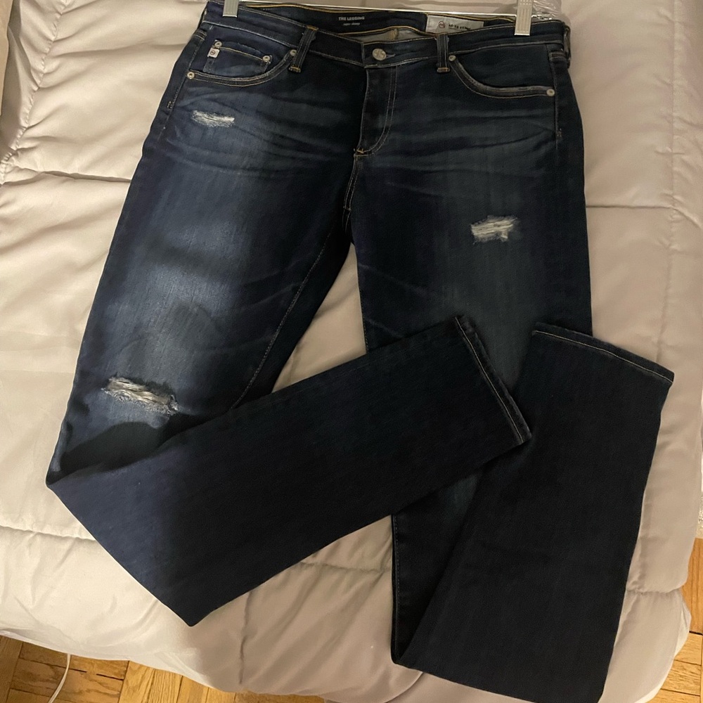 AG The Legging Ankle Super Skinny Jeans Sz 31